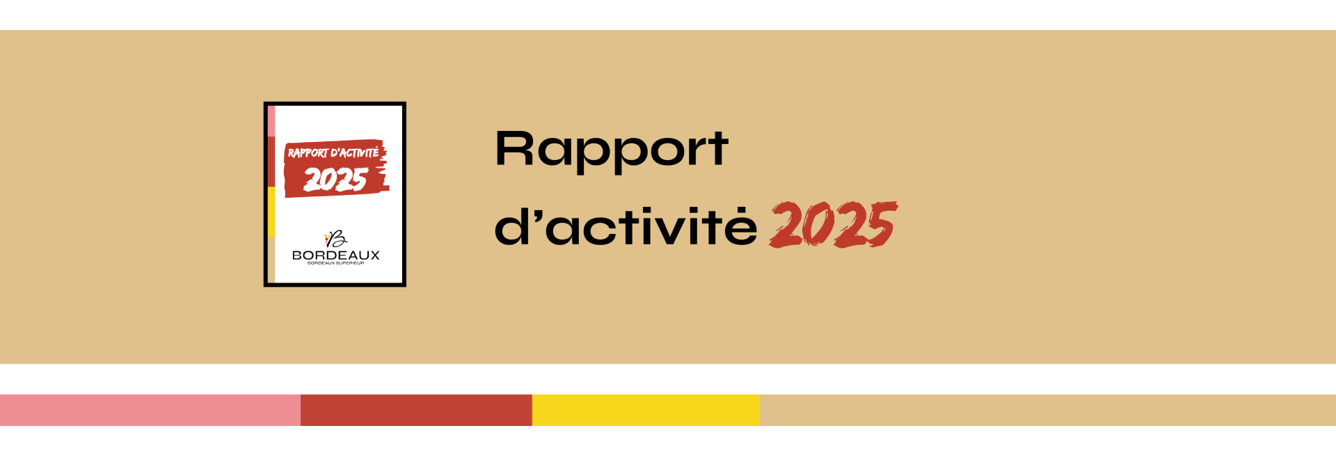 Le rapport d'activité 2025