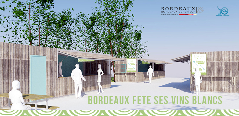 Bordeaux fête ses vins blancs du 20 au 23 juin pendant la Fête du Fleuve sur les quais de la ville de Bordeaux